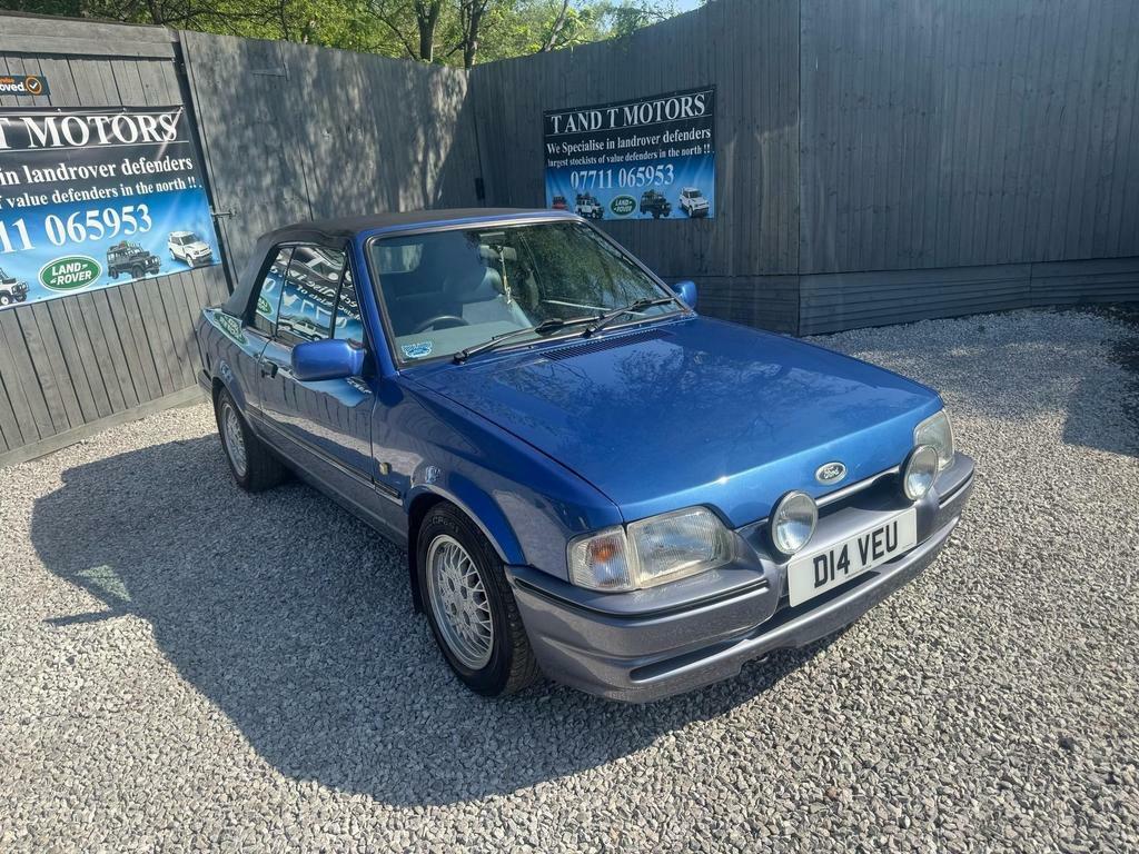 Ford Escort 1.6 Xr3i Two-tone Blue #6