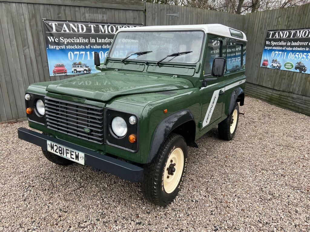 Land Rover Defender 90 Suv Blue #3