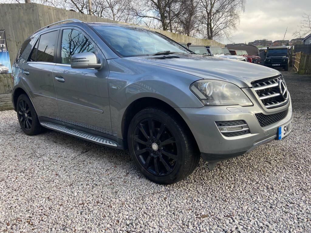 Mercedes-Benz M Class 3.0 Ml350 Cdi V6 Blueefficiency Grand Edition G-tr Silver
