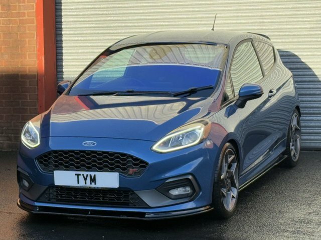 Ford Fiesta 1.5T Ecoboost St-2 Hatchback Eur WV68XLJ Blue #4