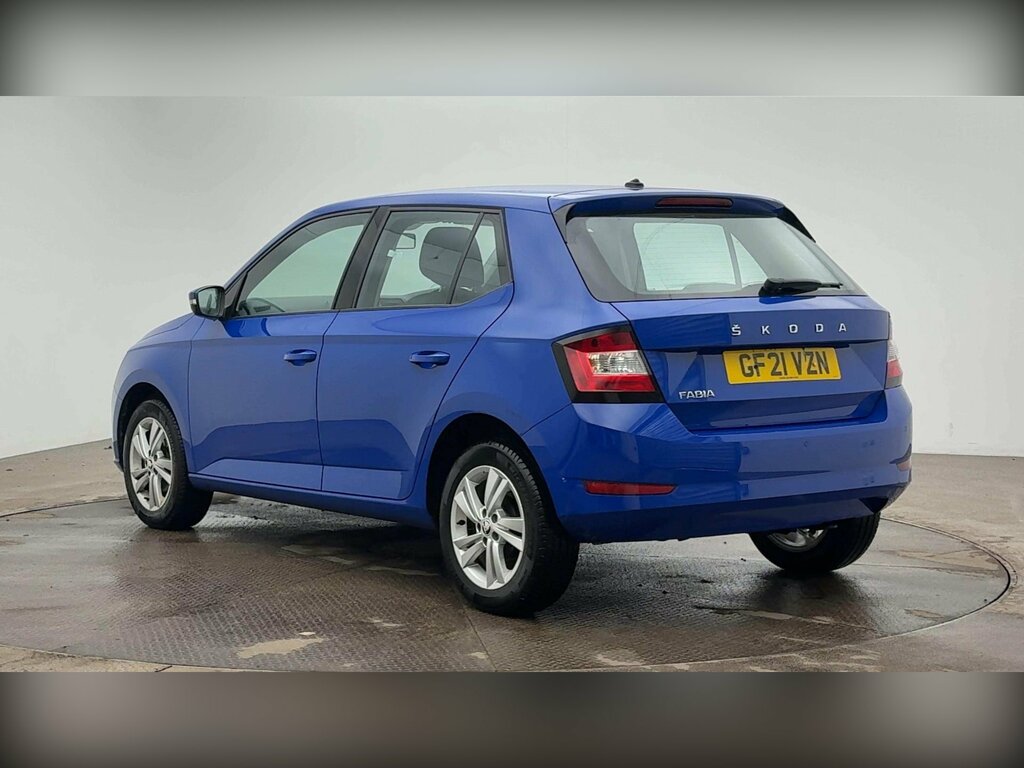 Skoda Fabia 1.0 Se Hatchback Euro 6 Ss 6 Blue
