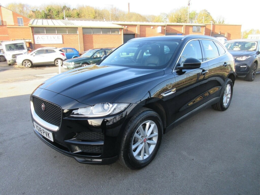 Jaguar F-Pace 2.0 D180 Prestige YG18PVK Black #5