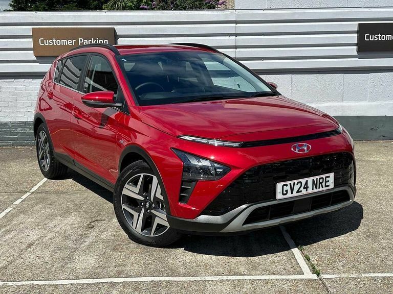 Hyundai Bayon 1.0 T-gdi 100Ps Premium 48 Volt Mhev Dct Red