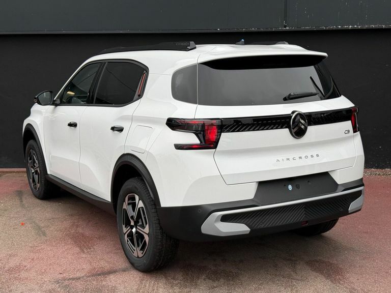 Citroen C3 Aircross 1.2 Puretech Mhev Plus Suv Hybrid E-dsc GY75NHT White #5