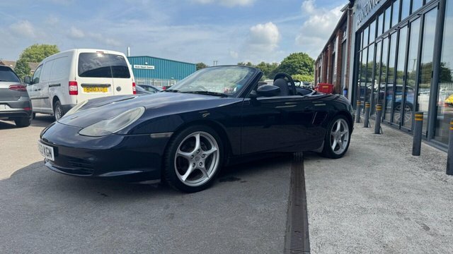 Porsche Boxster Convertible Blue #5
