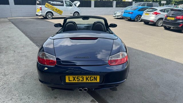 Porsche Boxster Convertible Blue #6