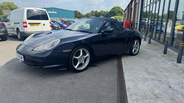 Porsche Boxster Convertible Blue