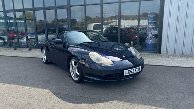 Porsche Boxster Convertible Blue #4