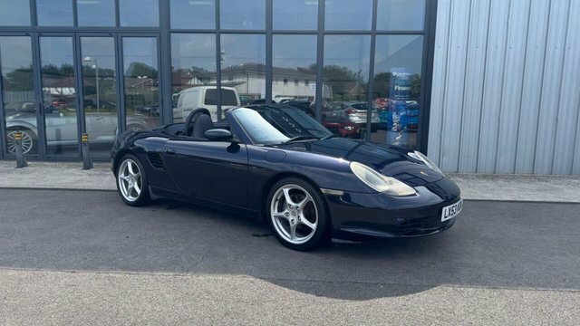 Porsche Boxster Convertible Blue #3