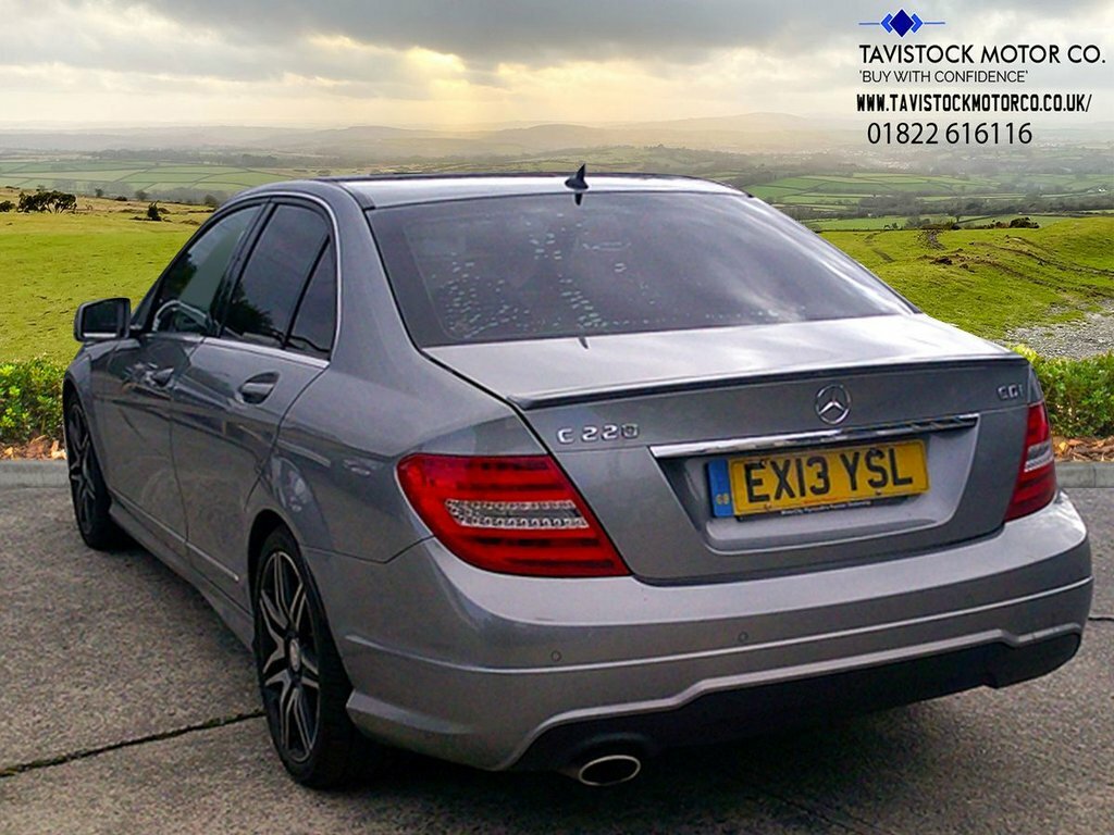 Mercedes-Benz C Class 2.1L C220 Cdi Blueefficiency Amg Sport Plus EX13YSL Silver #5