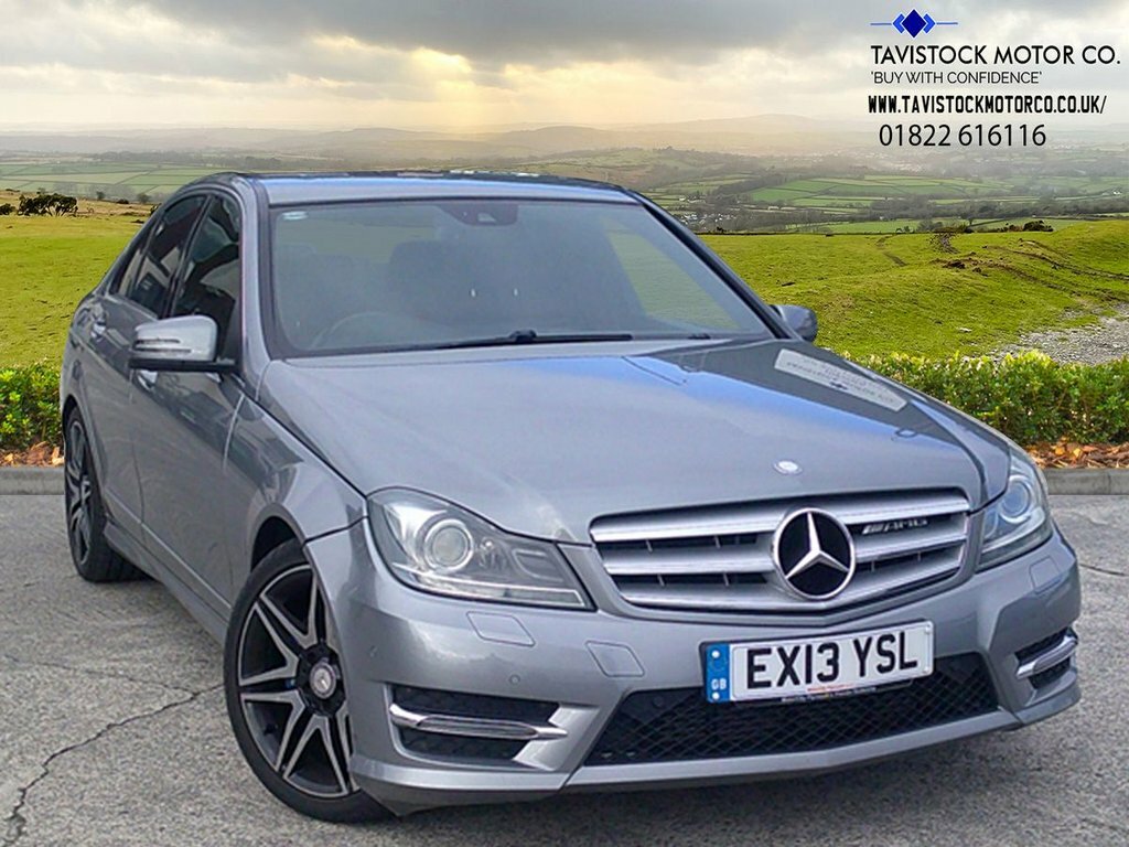 Mercedes-Benz C Class 2.1L C220 Cdi Blueefficiency Amg Sport Plus Silver