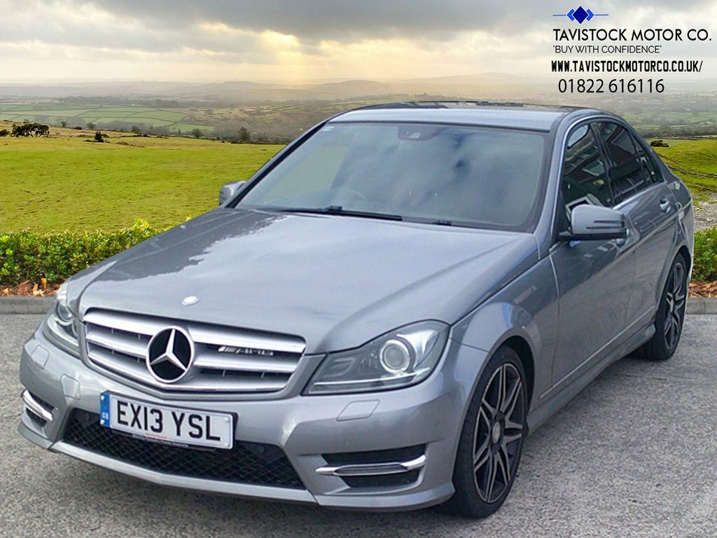 Mercedes-Benz C Class 2.1L C220 Cdi Blueefficiency Amg Sport Plus EX13YSL Silver #4