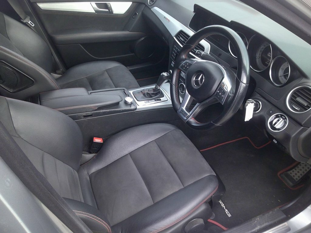 Mercedes-Benz C Class 2.1L C220 Cdi Blueefficiency Amg Sport Plus EX13YSL Silver #6
