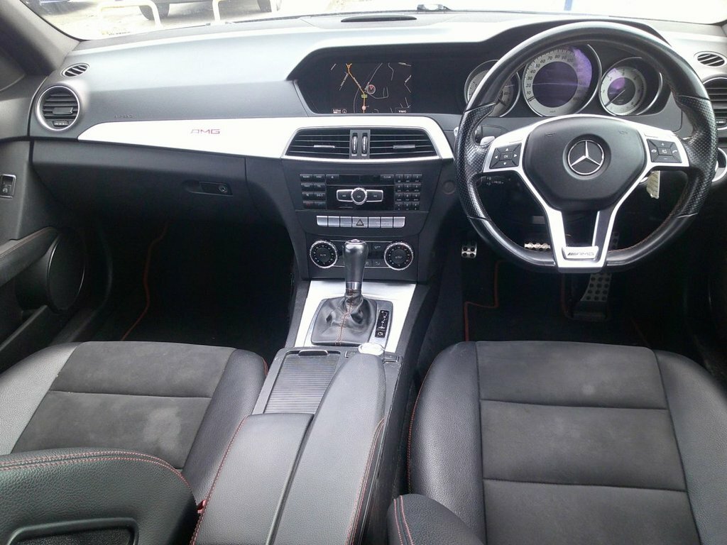 Mercedes-Benz C Class 2.1L C220 Cdi Blueefficiency Amg Sport Plus EX13YSL Silver #2