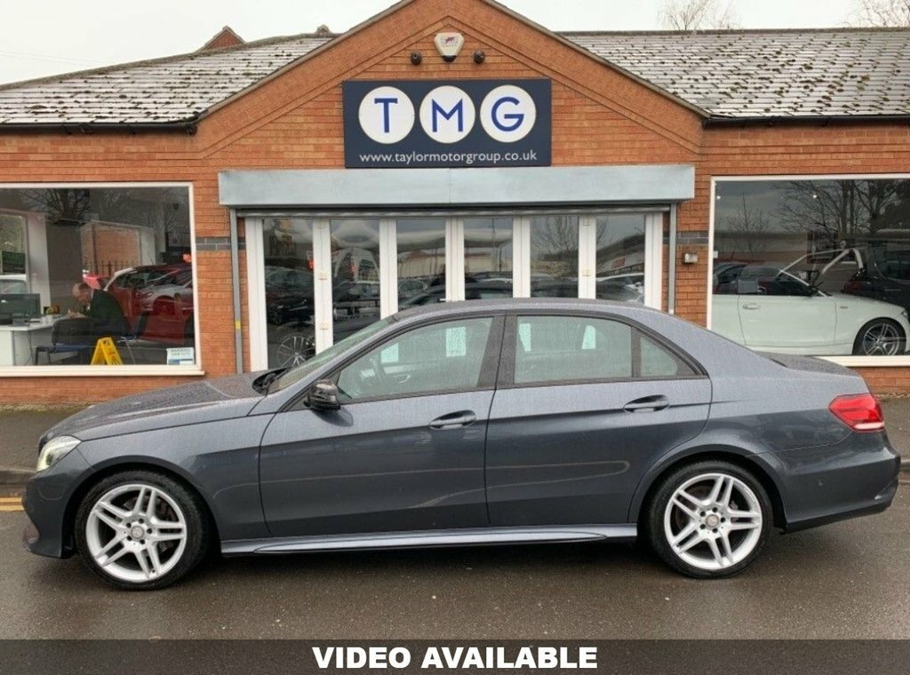 Mercedes-Benz E Class Saloon Grey