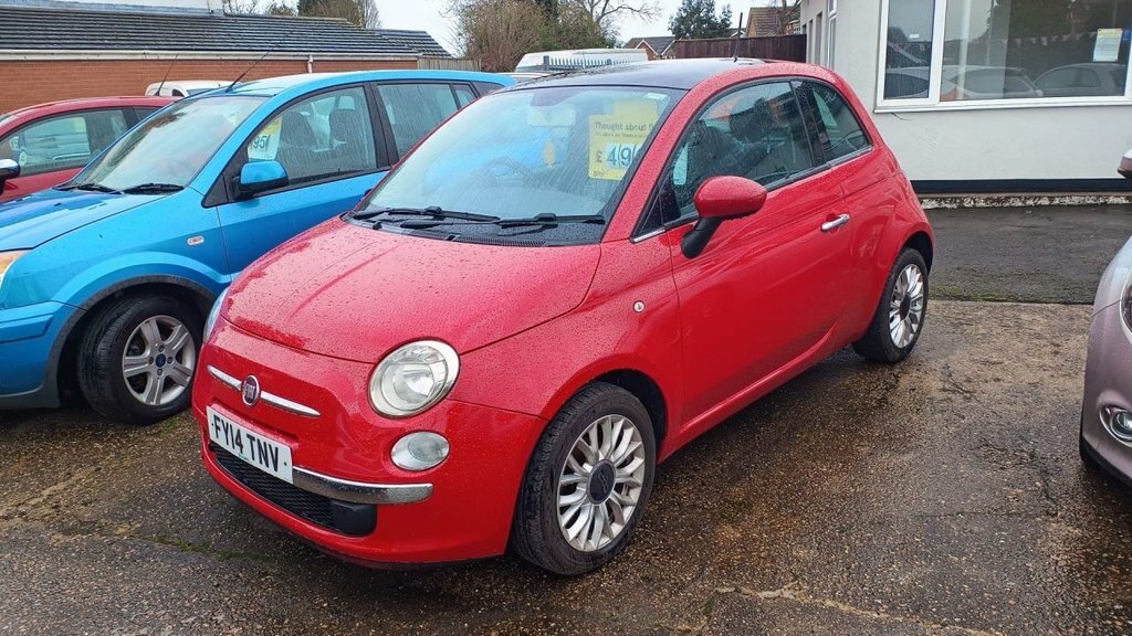 Fiat 500 Hatchback FY14TNV Red #2