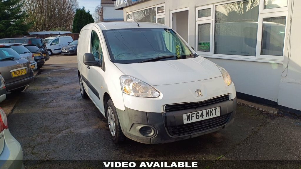 Peugeot Partner Mpv White