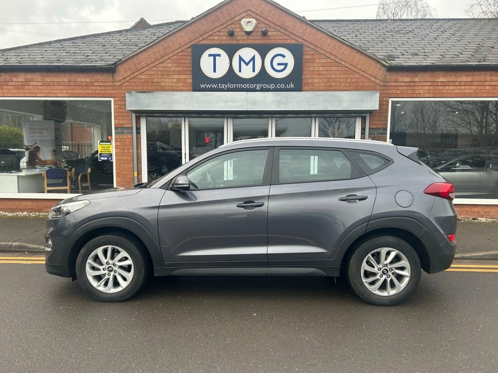 Hyundai Tucson 1.7L Crdi Se Nav Blue Drive Grey