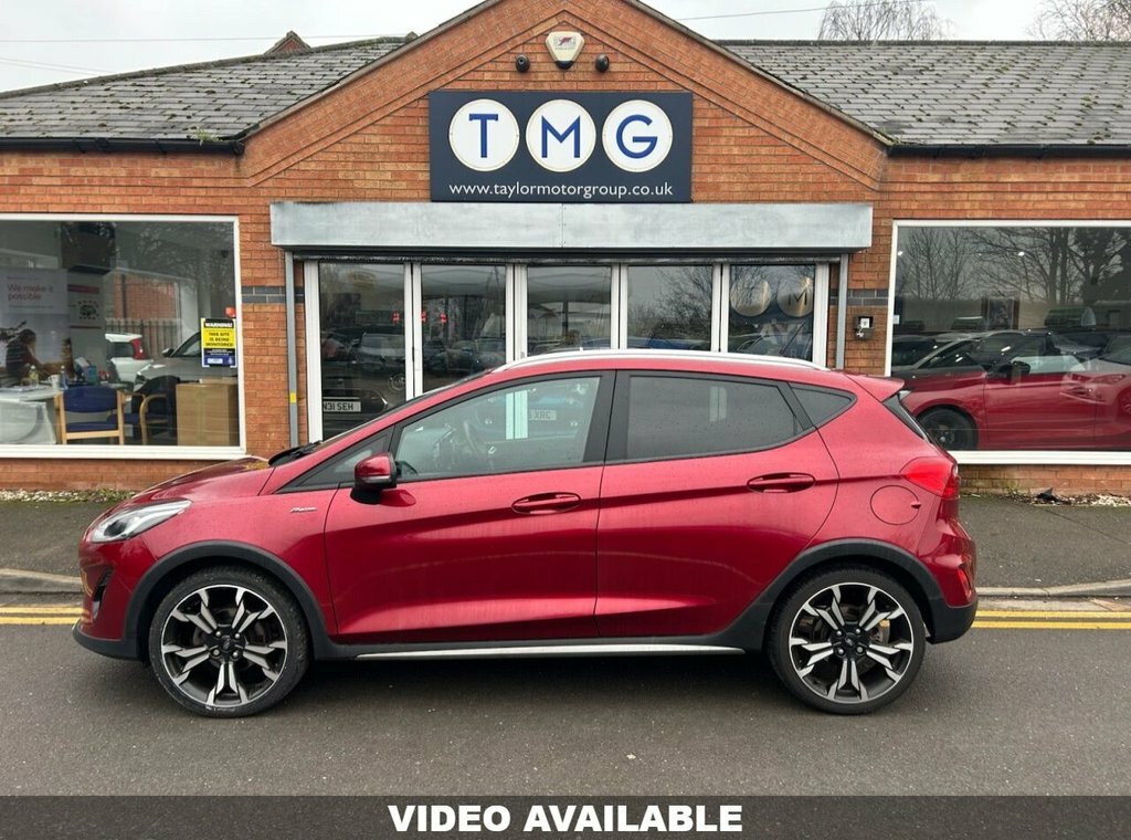 Ford Fiesta 1L Active X Edition Red