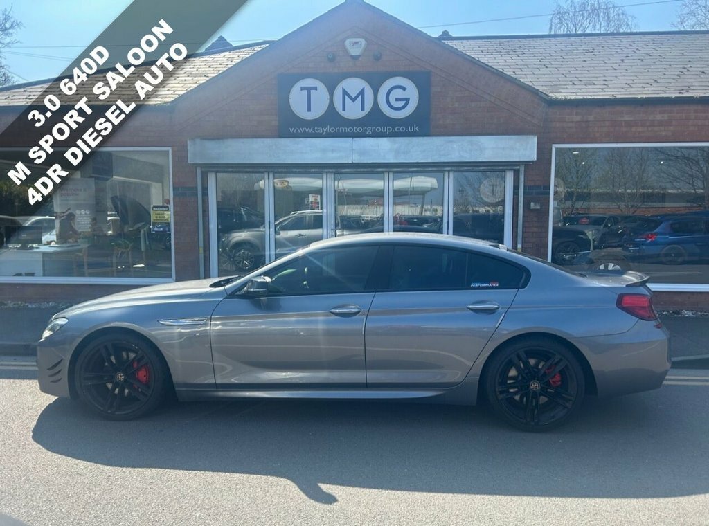 BMW 6 Series Gran Coupe 3L M Sport Grey