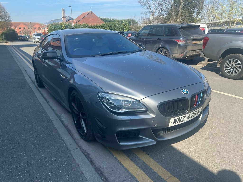 BMW 6 Series Gran Coupe 3L M Sport WNZ4264 Grey #4