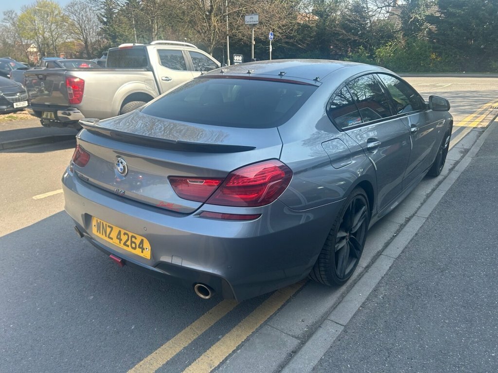 BMW 6 Series Gran Coupe 3L M Sport WNZ4264 Grey #5