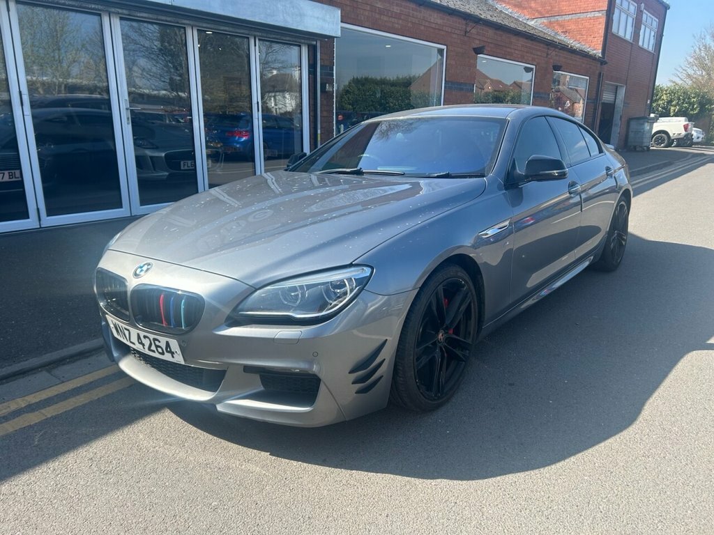 BMW 6 Series Gran Coupe 3L M Sport WNZ4264 Grey #2