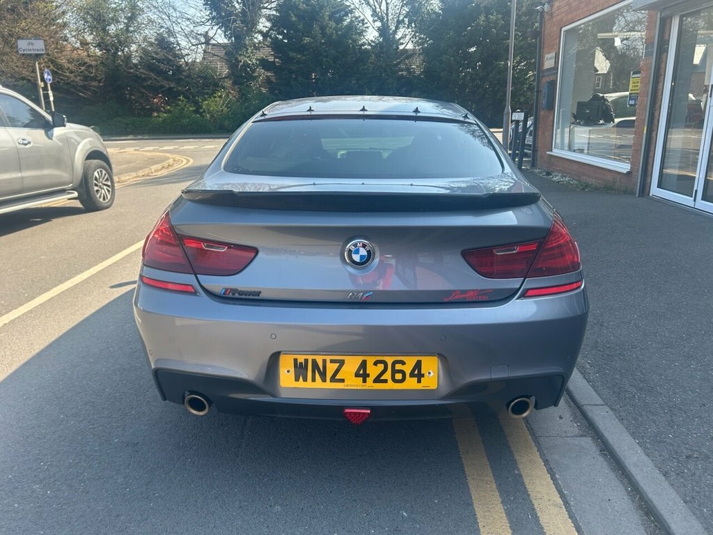 BMW 6 Series Gran Coupe 3L M Sport WNZ4264 Grey #6