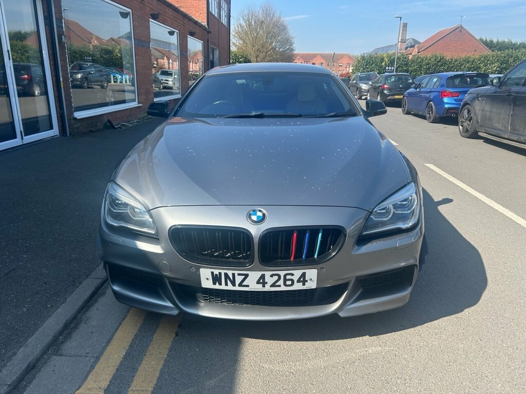 BMW 6 Series Gran Coupe 3L M Sport WNZ4264 Grey #3