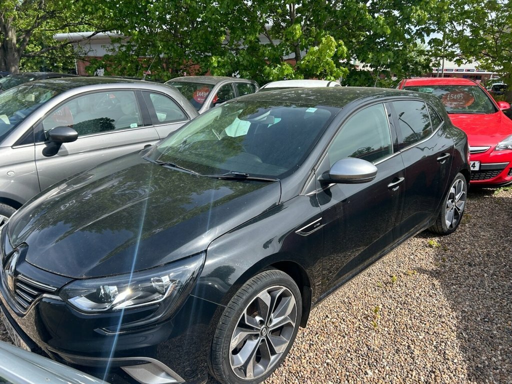 Renault Megane 1.3L Gt Line FG68OUV Black #2
