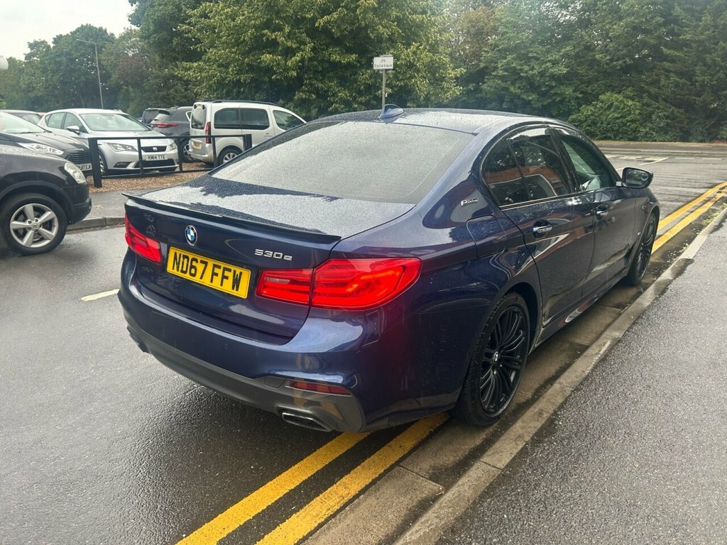 BMW 5 Series 2L M Sport ND67FFW Blue #5