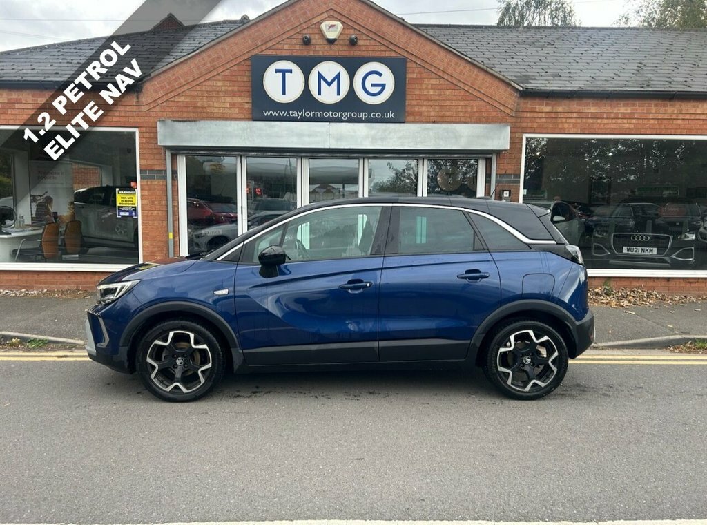 Vauxhall Crossland 1.2L Elite Nav Blue