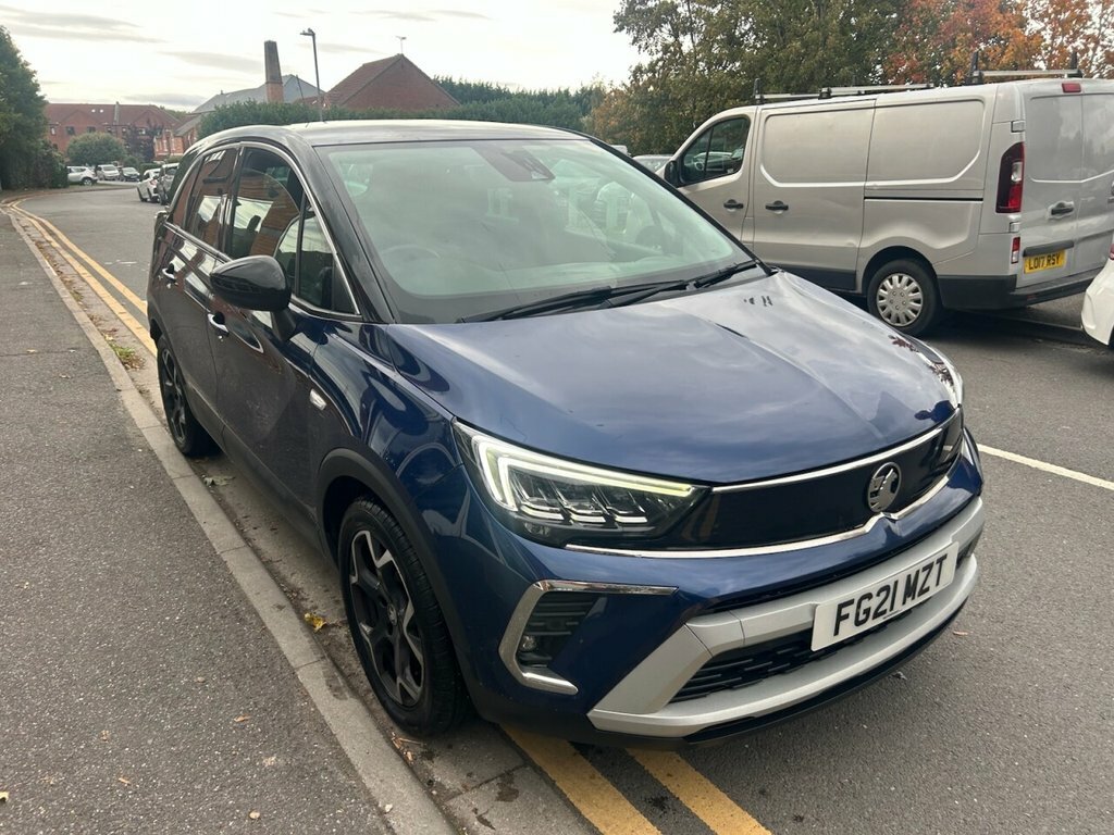 Vauxhall Crossland 1.2L Elite Nav FG21MZT Blue #4