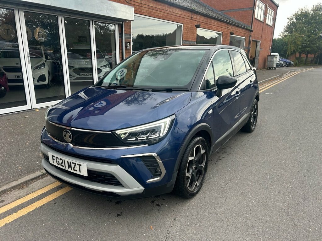 Vauxhall Crossland 1.2L Elite Nav FG21MZT Blue #2