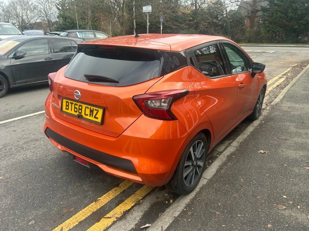 Nissan Micra 1.5L N-connecta Orange #5