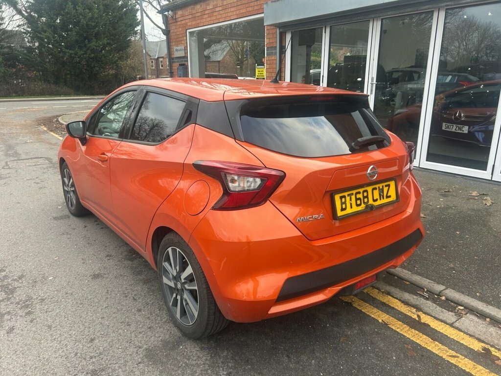 Nissan Micra 1.5L N-connecta Orange #4