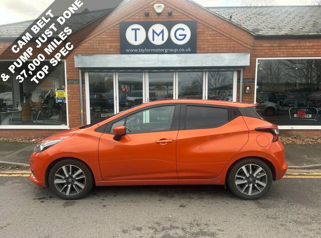 Nissan Micra 1.5L N-connecta Orange