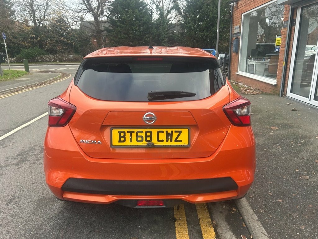 Nissan Micra 1.5L N-connecta Orange #3