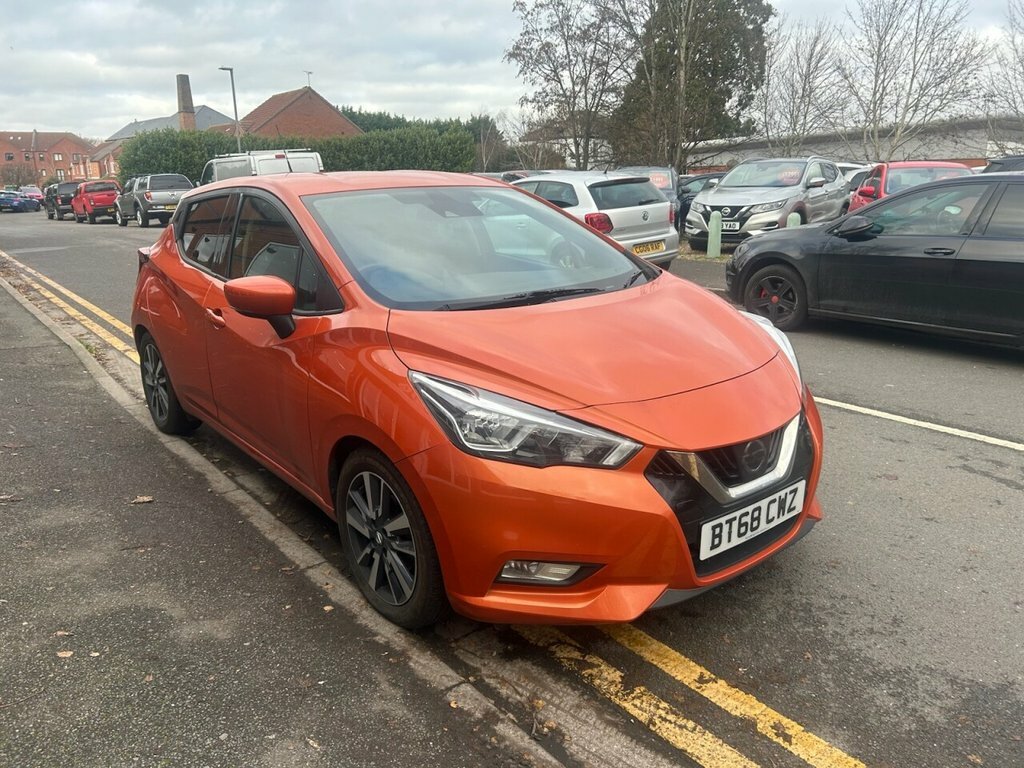 Nissan Micra 1.5L N-connecta Orange #6