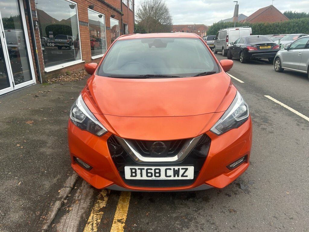 Nissan Micra 1.5L N-connecta Orange #2