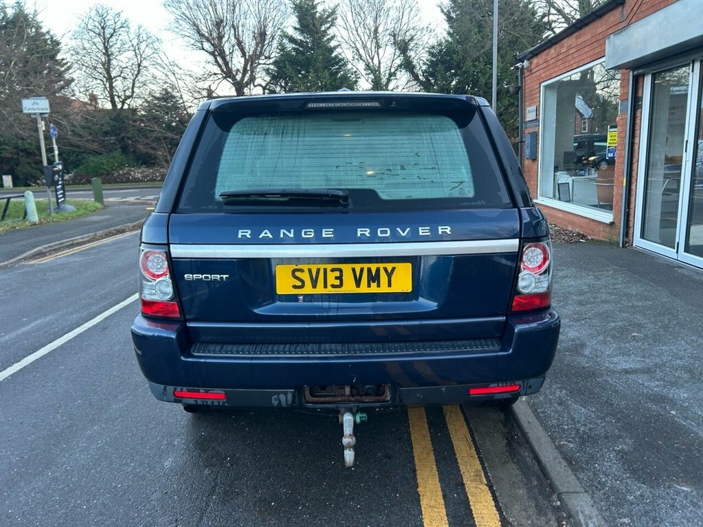 Land Rover Range Rover Sport 3L Hse Black SV13VMY Blue #6
