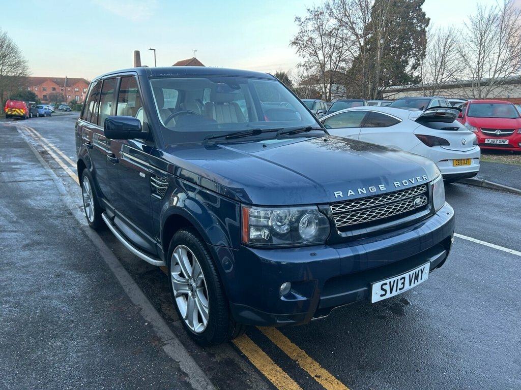 Land Rover Range Rover Sport 3L Hse Black SV13VMY Blue #4