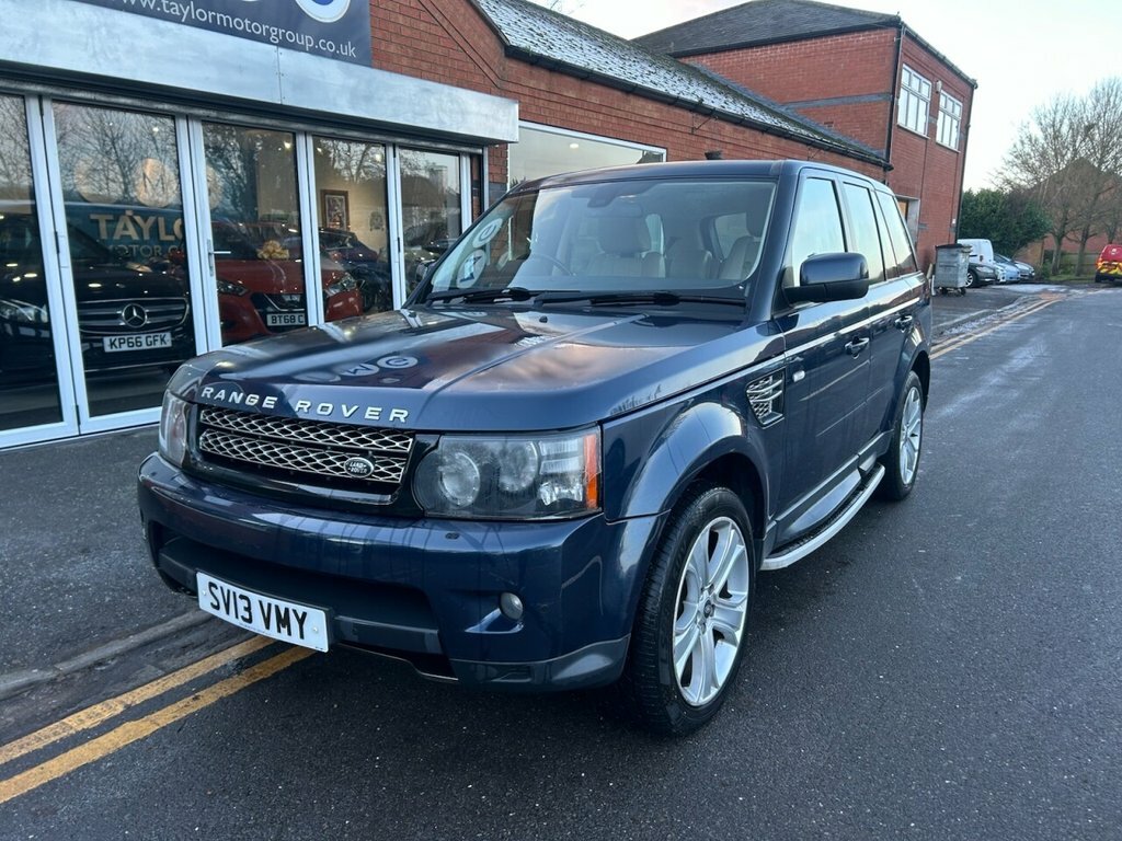 Land Rover Range Rover Sport 3L Hse Black SV13VMY Blue #2
