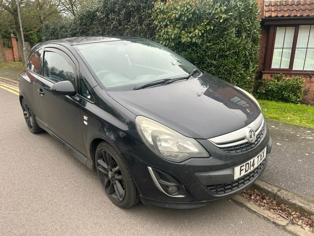 Vauxhall Corsa 1.2L Limited Edition FD14TXX Black #2