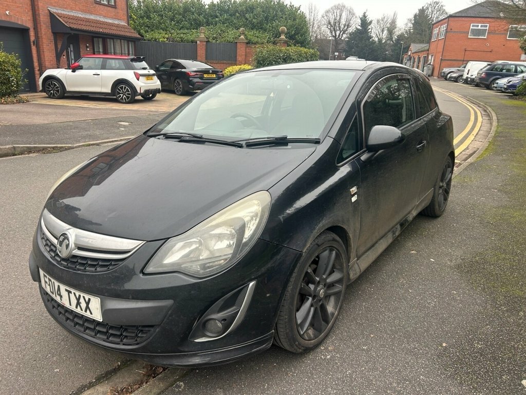 Vauxhall Corsa 1.2L Limited Edition FD14TXX Black #3