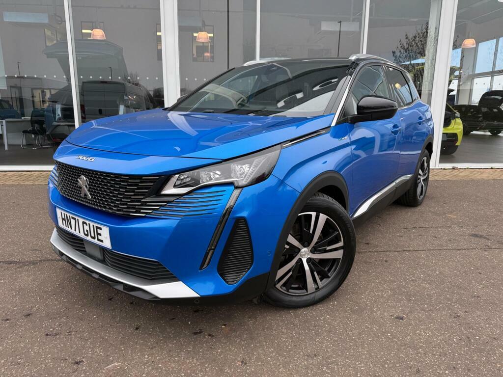 Peugeot 3008 1.6 13.2Kwh Gt Premium E-eat 4Wd Euro 6 Ss HN71GUE Blue #4