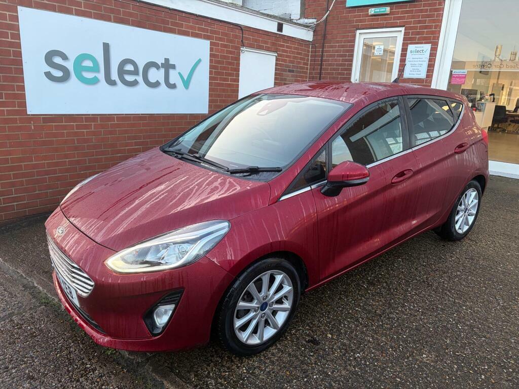 Ford Fiesta 1.0T Ecoboost Titanium Euro 6 Ss SR19YEB Red #3