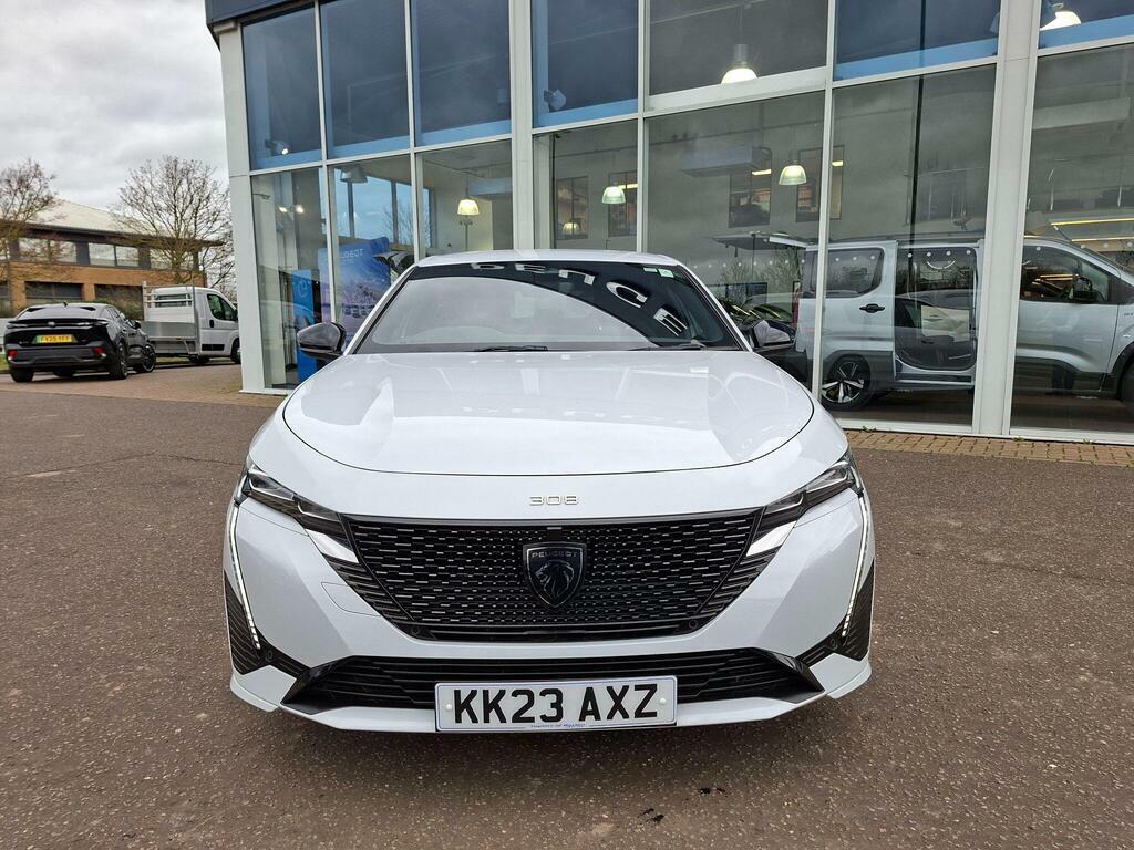 Peugeot 308 1.2 Puretech Gt Eat Euro 6 Ss KK23AXZ White #5
