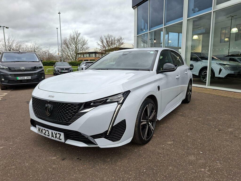 Peugeot 308 1.2 Puretech Gt Eat Euro 6 Ss KK23AXZ White #6