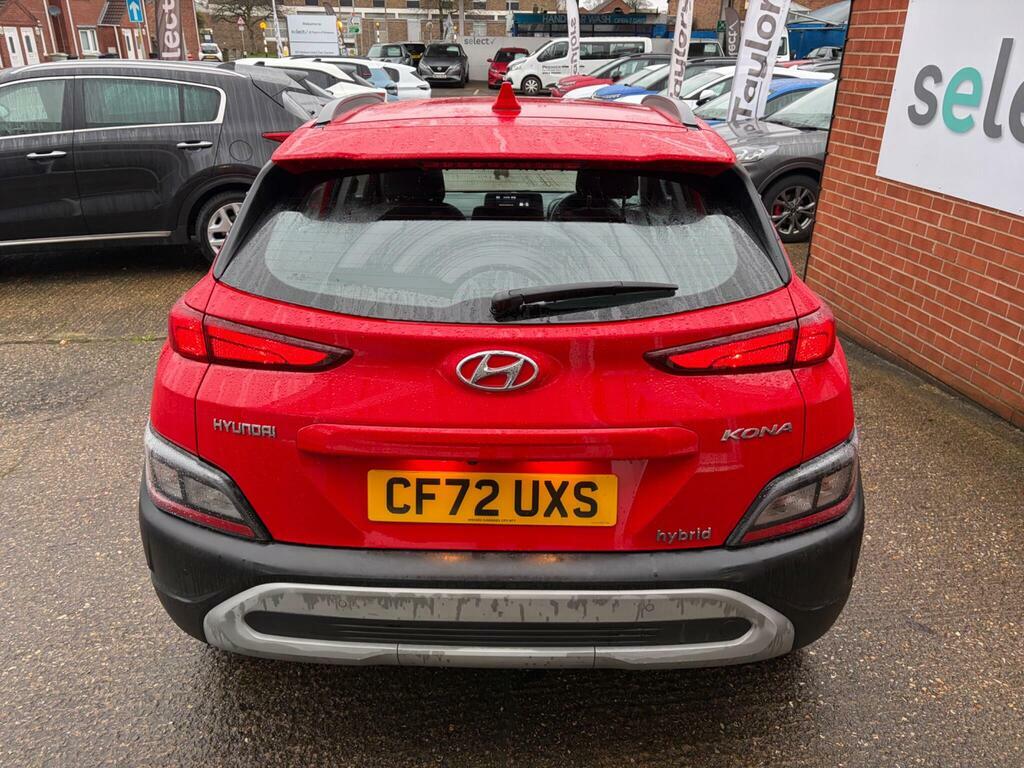Hyundai Kona 1.6 H-gdi Se Connect Dct Euro 6 Ss CF72UXS Red #6